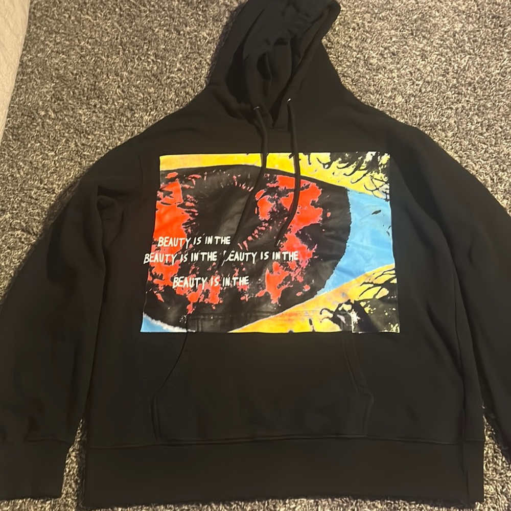 Cactus Jack Travis scott “beauty is in the eye” hoodie